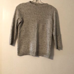 Talbots cashmere sweater.